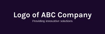 Logo of ABC Company - Providing innovative solutions